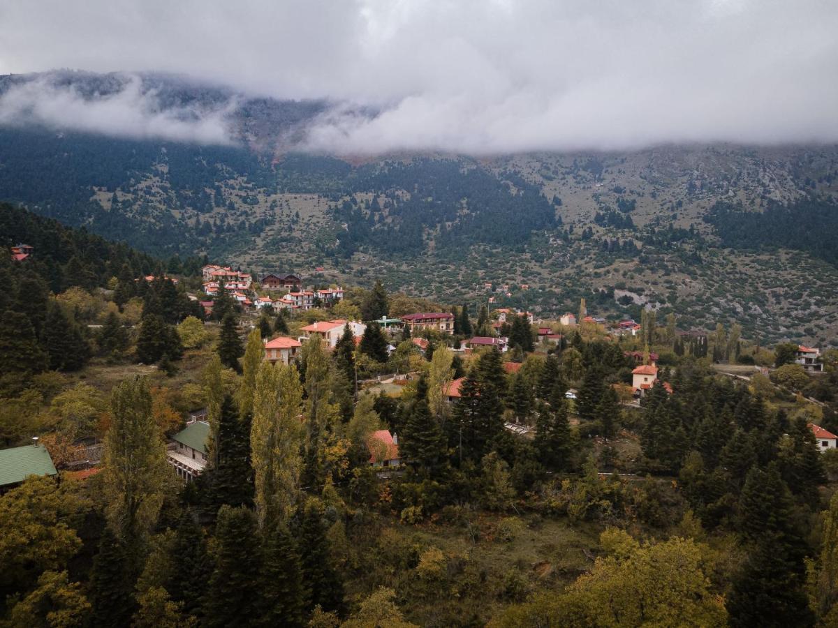 Eptálofos Parnassus Dreamwood Chalet מראה חיצוני תמונה