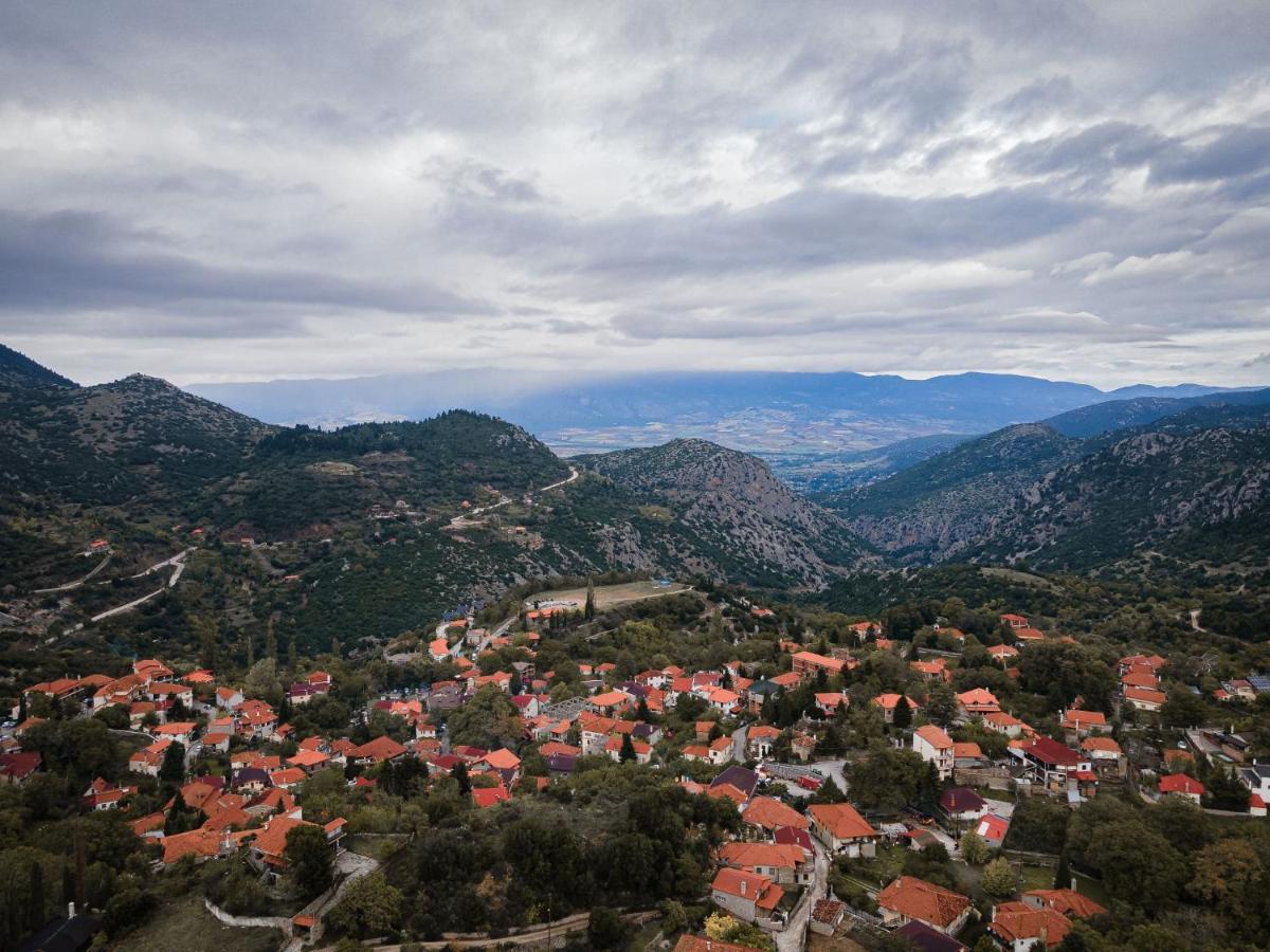 Eptálofos Parnassus Dreamwood Chalet מראה חיצוני תמונה